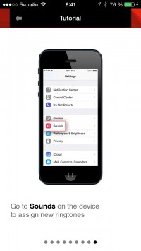 скриншот Ringtones for iOS 7