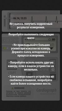 скриншот Кардиограф iPhone и iPad