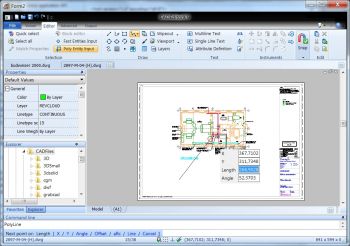 скриншот CADEditorX