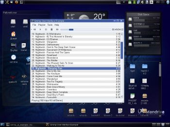 скриншот Qmmp