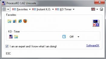 скриншот ProcessKO