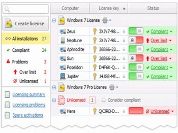 скриншот Software Asset Management
