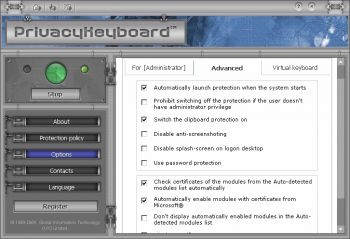 скриншот PrivacyKeyboard