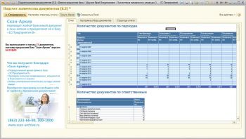 скриншот Программа для подсчета количества выписываемых документов в