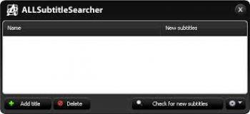 скриншот ALLSubtitleSearcher