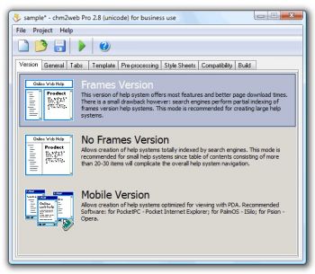 скриншот chm2web