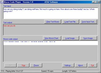 скриншот MorsePlay