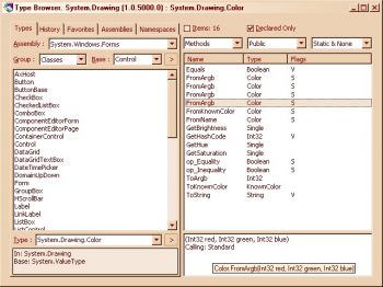 скриншот Type Browser.NET