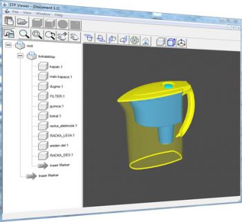 скриншот STP Viewer