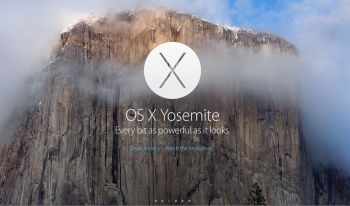 скриншот OS X Yosemite