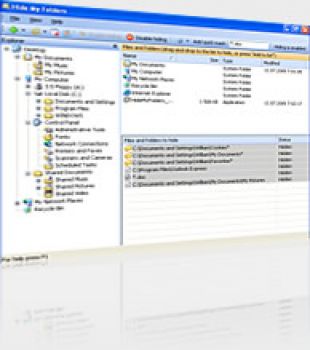 скриншот Hide My Folders