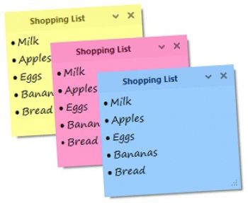 скриншот Simple Sticky Notes