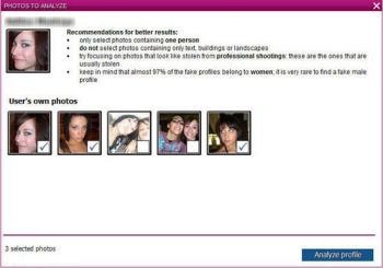 скриншот Fb Checker