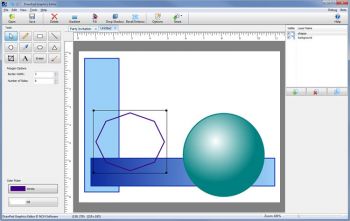 скриншот DrawPad Graphic Editor