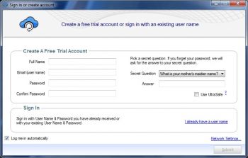 скриншот Malwarebytes Secure Backup