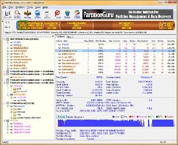 скриншот PartitionGuru Free
