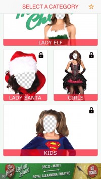 скриншот Merry Christmas Face Photo Booth Free Camera Fx