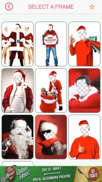 скриншот Merry Christmas Face Photo Booth Free Camera Fx