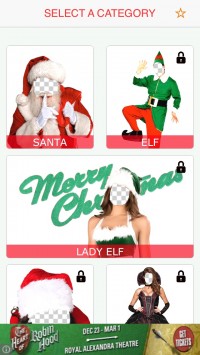 скриншот Merry Christmas Face Photo Booth Free Camera Fx