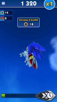 скриншот Соник Dash