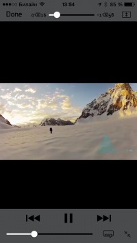 скриншот GoPro App