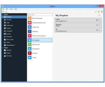 скриншот Enpass Password Manager