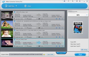 скриншот Free Video Converter Factory