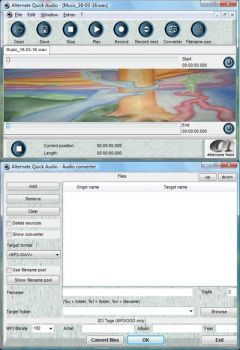 скриншот Alternate Quick Audio