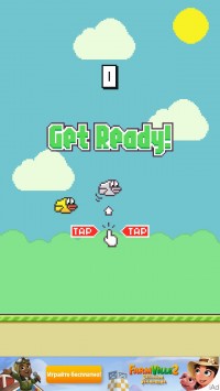 скриншот Mr & Mrs Flappy - Flap Bird Flap
