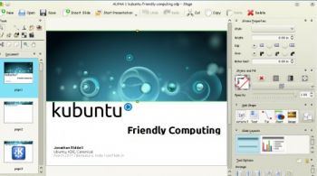 скриншот Calligra Suite