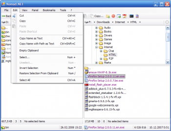 скриншот Nomad.NET