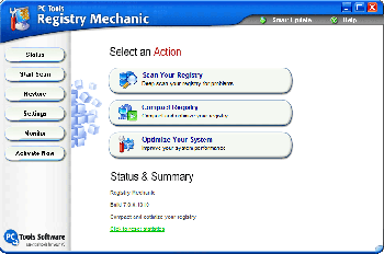 скриншот Registry Mechanic