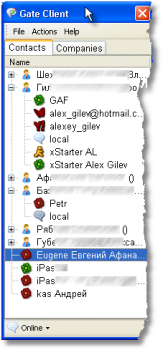 скриншот IM Gate