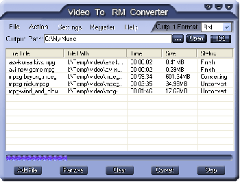 скриншот Video TO RM Converter