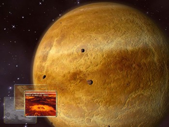 скриншот Venus 3D Screensaver