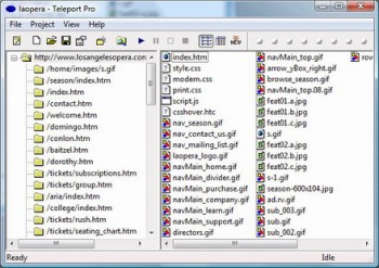 скриншот Teleport Pro