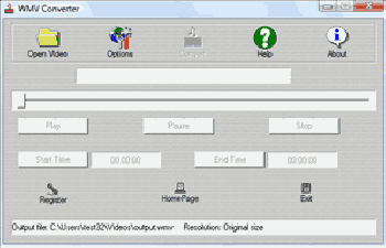 скриншот WMV Converter