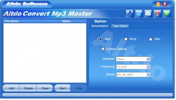 скриншот Altdo Convert Mp3 Master