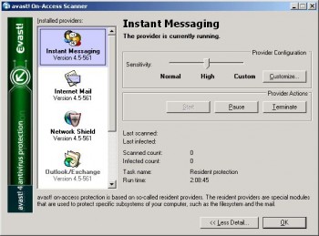 скриншот Avast! Home