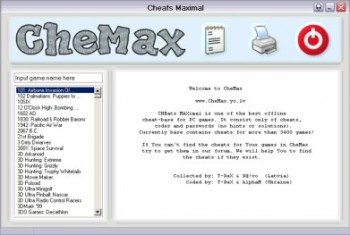 скриншот CheMax