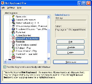 скриншот Hot Keyboard Pro