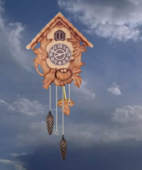 скриншот Старинные часы с кукушкой