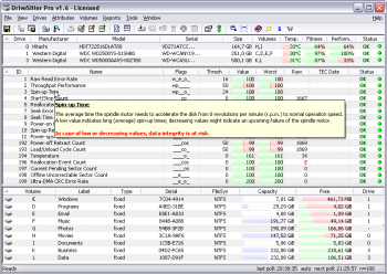 скриншот DriveSitter