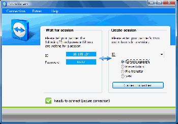 скриншот TeamViewer