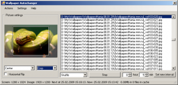 скриншот Wallpaper Autochanger