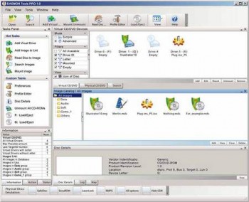 скриншот Daemon Tools Lite