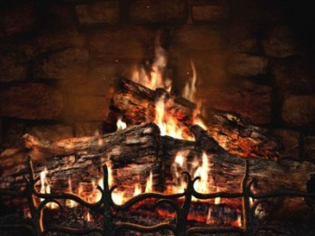 скриншот Fireplace 3D Screensaver