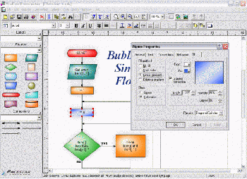 скриншот WizFlow Flowcharter