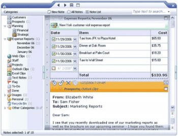 скриншот EverNote