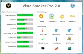 скриншот Vista Smoker Pro